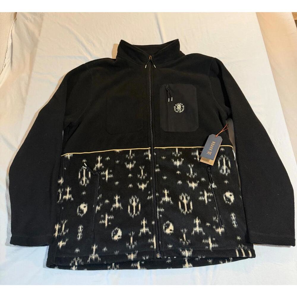 NWT Roark Men’s Landfall Full Zip‎ Fleece Size Large